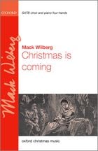 Christmas Is Coming SATB choral sheet music cover Thumbnail